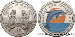 PALAU 1 Dollar Proof Sirènes / grand dauphin 1998 