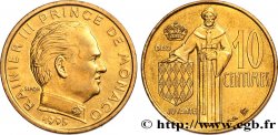 MONACO 10 Centimes Rainier III 1995 Paris