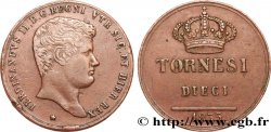 ITALY - KINGDOM OF TWO SICILIES 10 Tornesi Ferdinand II 1835 Naples