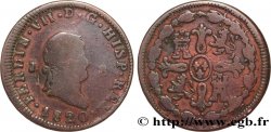 ESPAGNE 8 Maravedis Ferdinand VII 1820 Jubia