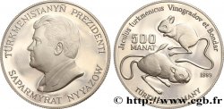 TURKMENISTAN 500 Manat Proof gerboises 1999 British Royal Mint MS 