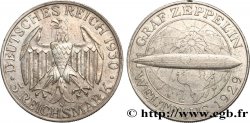 GERMANY 5 Reichsmark Graf Zeppelin 1930 Karlsruhe - G XF 