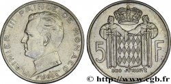 MONACO 5 Francs Prince Rainier III 1960 Paris