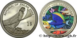 PALAU 1 Dollar Proof Protection de la vie marine 2002 