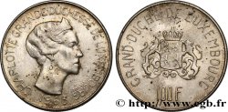 LUSSEMBURGO 100 Francs Grande-Duchesse Charlotte 1963 