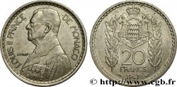 MONACO 20 Francs prince Louis II 1947 Paris