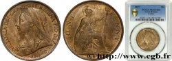UNITED KINGDOM 1 Penny Victoria “Old Head” 1897 