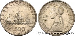 ITALIE 500 Lire “caravelles” 1961 Rome 
