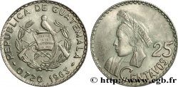 GUATEMALA 25 Centavos 1963  EBC 