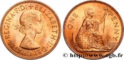 ROYAUME-UNI 1 Penny Elisabeth II 1967 