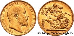 INVESTMENT GOLD 1 Souverain Edouard VII 1903 Londres