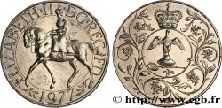 UNITED KINGDOM 25 New Pence jubilé d’argent d’Elisabeth II 1977 