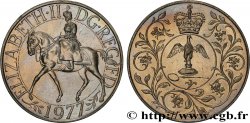 ROYAUME-UNI 25 New Pence jubilé d’argent d’Elisabeth II 1977 