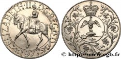REINO UNIDO 25 New Pence jubilé d’argent d’Elisabeth II 1977 