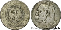 POLOGNE 5 Zlotych Maréchal Pilsudski 1936 Varsovie