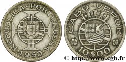 CAP VERT 10 Escudos monnayage colonial portugais 1953 