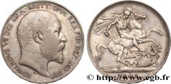 GRANDE-BRETAGNE - ÉDOUARD VII 1 Crown 1902 