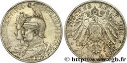 ALLEMAGNE - PRUSSE 2 Mark Guillaume II 200e anniversaire de la Prusse 1901 Berlin