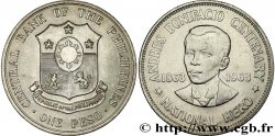 FILIPINAS 1 Peso centenaire de la naissance d’Andres Bonifacio 1963 