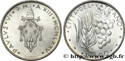 VATICAN ET ÉTATS PONTIFICAUX 500 Lire frappe au nom de Paul VI an XIII 1975 Rome
