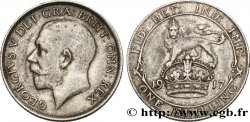 REGNO UNITO 1 Shilling Georges V 1917  q.BB 