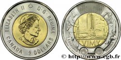 CANADá 2 Dollars centenaire de Vimy 1917-2017 2017 