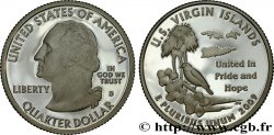 STATI UNITI D AMERICA 1/4 Dollar Iles Vierges américaines - Silver Proof 2009 San Francisco