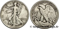 STATI UNITI D AMERICA 1/2 Dollar Walking Liberty 1945 Philadelphie