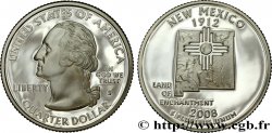 STATI UNITI D AMERICA 1/4 Dollar Nouveau Mexique - Silver Proof 2008 San Francisco