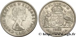 AUSTRALIE 1 Florin Elisabeth II 1953 Melbourne