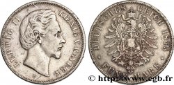 ALEMANIA - BAVIERA 5 Mark Louis II 1875 Munich