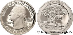 UNITED STATES OF AMERICA 1/4 Dollar Parc Nationale de Great Basin - Nevada - Silver Proof 2013 San Francisco