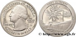 VEREINIGTE STAATEN VON AMERIKA 1/4 Dollar Fort McHenry - Maryland - Silver Proof 2013 San Francisco