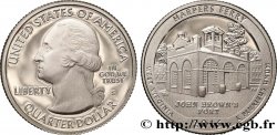 STATI UNITI D AMERICA 1/4 Dollar Parc National Historique de Harpers Ferry - Virginie Occidentale - Silver Proof 2016 San Francisco