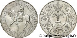 ROYAUME-UNI 25 New Pence jubilé d’argent d’Elisabeth II 1977 