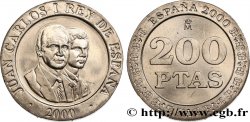 ESPAGNE 200 Pesetas Juan Carlos Ier 2000 Madrid FDC 