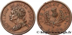 CANADA - NOVA SCOTIA 1 Penny Token Nouvelle-Écosse Georges IV 1824 
