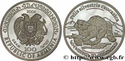 ARMÉNIE 100 Dram proof chat forestier 2006  SPL 