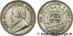 SUDÁFRICA 2 1/2 Shillings président Kruger 1897 