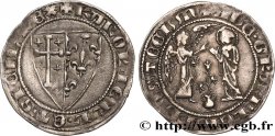 ITALIE - ROYAUME DE NAPLES - CHARLES Ier D ANJOU Salut d argent n.d. Naples