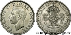 UNITED KINGDOM 1 Florin (2 Shillings) Georges VI 1944 