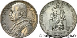 VATICAN AND PAPAL STATES 10 Lire Pie XI an IX 1930 Rome