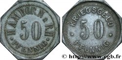 DEUTSCHLAND - Notgeld 50 Pfennig ville de Hamborn n.d. 