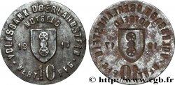 ALLEMAGNE - Notgeld 10 Pfennig Volksbank Oberlahnstein 1917 