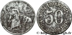 ALEMANIA - Notgeld 50 Pfennig ville de Frankenthal 1918 