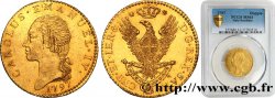 ITALY - KINGDOM OF SARDINIA - CHARLES EMMANUEL IV 1 Doppia 1797 Turin