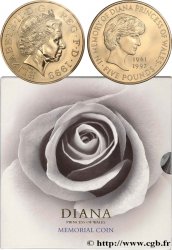 REINO UNIDO 5 Pounds (Livres) en mémoire de Diana 1999 