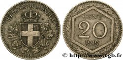ITALIE 20 Centesimi écu 1919 Rome 