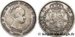 SPAGNA 20 Reales Isabelle II 1848 Madrid BB 