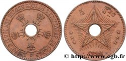 KONGO-FREISTAAT 5 Centimes variété 1888/7 1888  VZ 